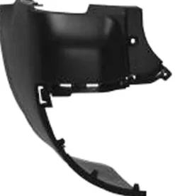 Crosse arrière gauche pour CITROËN BERLINGO II phase 3 2015-2018 (long) embout noir pare chocs arrière