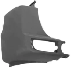 Crosse arrière gauche pour VOLKSWAGEN CRAFTER, 2006-2011, noire, embout pare chocs arrière, Neuf