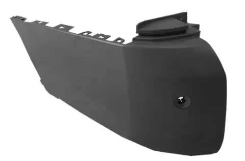 Crosse pare chocs arrière gauche pour TOYOTA PROACE II / VERSO depuis 2016, châssis long, trou radar, noir, Neuf