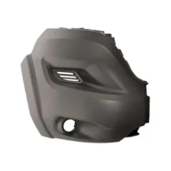 Crosse pare chocs avant droit pour PEUGEOT BOXER Camping-Car II ph.2 depuis 2014, Heavy trou AB, avec élargisseur, gris