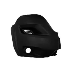 Crosse pare chocs avant droit pour PEUGEOT BOXER Camping-car II ph.2 depuis 2014, court noir trou AB