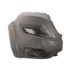 Crosse pare chocs avant droit pour PEUGEOT BOXER II phase 2 depuis 2014, embout gris, avec élargisseur, modèle Heavy
