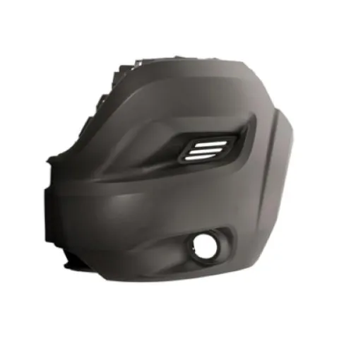 Crosse pare chocs avant gauche pour FIAT DUCATO III ph.2 depuis 2014, embout gris, sans élargisseur, antibrouillard