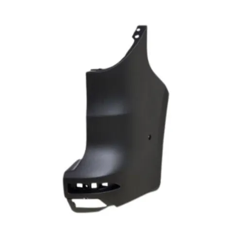 Crosse pare-chocs arrière gauche pour RENAULT KANGOO III phase 1 depuis 2021, noire, avec trou capteur, mod. 1 porte de chargement, Neuve