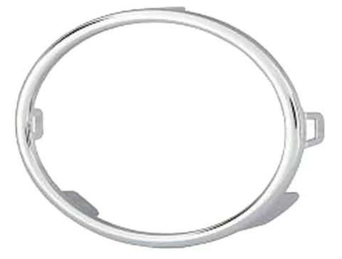 Enjoliveur Anneau antibrouillard gauche pour VOLKSWAGEN GOLF VI de 2008 à 2012, chromé, Neuf