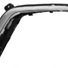 Enjoliveur grille de calandre gauche pour PEUGEOT 308 I phase 2, 2011-2013 moulure grise, pare chocs