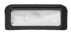 Feu éclaireur de plaque d'immatriculation arrière pour CITROEN BERLINGO 2012-2015 , gris, Mod. 2 portes, Neuf