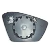 Glace Miroir de rétroviseur extérieur gauche pour SKODA SUPERB III phase 1, 2015-2019, dégivrant, neuf