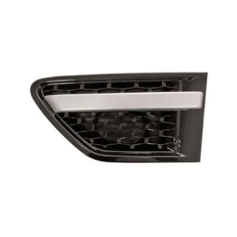 Grille aile avant gauche pour LAND ROVER RANGE ROVER SPORT LR322 2010-2013, noire brillante/argentée, modèle Supercharged - Autobiography Sport Black Pack, Neuve