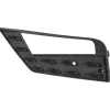 Grille avant gauche pour SEAT LEON III phase 2 2017-2019, trou feu antibrouillard, noire, Neuve