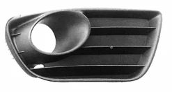 Grille calandre droite pour FIAT PUNTO II ph.2 2003-2009 noire trou antibrouillard, pare chocs avant