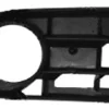 Grille calandre droite VOLKSWAGEN GOLF V 2003-2008 noire, trou antibrouillard (2B), pare chocs avant