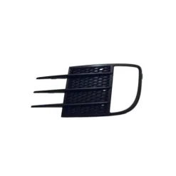Grille calandre gauche pour VOLKSWAGEN GOLF VI GTI/GTD, 2009-2013, noire, trou AB, pare chocs avant