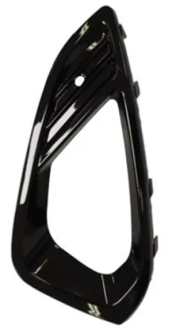 Grille calandre gauche pour FORD FIESTA VII ph.1 2017-2021, noire brillante, trou antibrouillard, mod. ACTIVE, pare chocs avant, Neuve