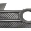 Grille calandre gauche pour AUDI Q3 I phase 1, 2011-2014, noire, trou AB, pare chocs avant, Neuve