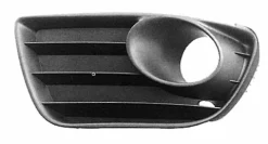 Grille calandre gauche pour FIAT PUNTO II ph.2 2003-2009 noire trou antibrouillard, pare chocs avant