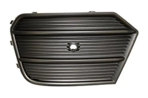Grille calandre gauche pour AUDI Q3 I phase 2, 2015-2018, trou PDC, noire, pare chocs avant, Neuve