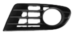 Grille calandre gauche pour VOLKSWAGEN GOLF PLUS ph.1 2005-2009 noire, trou feu AB, pare chocs avant