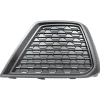Grille calandre gauche pour AUDI A1 II, depuis 2018, noire, pare chocs avant, Neuve