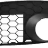 Grille calandre gauche VOLKSWAGEN GOLF V 2003-2008 GTI, noire trou antibrouillard, pare chocs avant