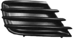 Grille de calandre droite pour PEUGEOT 207 phase 2, 2009-2012, noire, pare chocs avant, Neuve