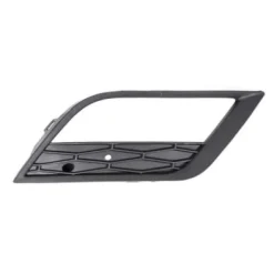 Grille de calandre droite pour SEAT LEON III ph. 1 2013-2016, trou antibrouillard, noire, Neuve