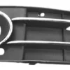 Grille de calandre droite pour AUDI A4 IV ph. 1 2007-2011, trou antibrouillard, profil chromé, Neuve