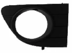 Grille de calandre droite pour FIAT PUNTO EVO, 2009-2011, gris clair, trou AB, pare chocs avant