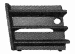 Grille de calandre droite pour SKODA OCTAVIA II ph. 1 2004-2009, Neuve