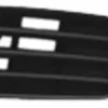 Grille de calandre droite pour VOLKSWAGEN GOLF PLUS phase 1, 2005-2009, noire, pare chocs avant