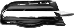 Grille de calandre droite pour MERCEDES (W204) CLASSE C ph. 1 2010-2011, noire, avec siège LED, Neuve
