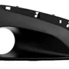 Grille de calandre droite pour PEUGEOT 208 phase 2 2015-2019, noire, trou AB, pare chocs avant