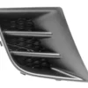 Grille de calandre droite pour PEUGEOT 107 phase 2, 2009-2012, noire, pare chocs avant, Neuve