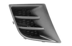 Grille de calandre droite pour PEUGEOT 107 phase 2, 2009-2012, noire, pare chocs avant, Neuve