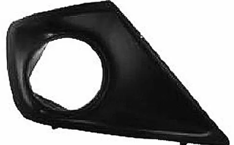 Grille de calandre droite pour PEUGEOT 207 CC phase 2, 2009-2015 noire, trou feu AB, par chocs avant