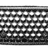 Grille de calandre droite pour RENAULT SCENIC I phase 2, 1999-2003, noire, capot moteur, Neuve