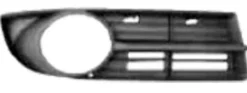 Grille de calandre droite pour VOLKSWAGEN CADDY III ph.1 2004-2010 noire (Life), trou antibrouillard