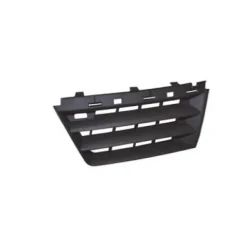 Grille de calandre droite pour RENAULT SCENIC II ph.1, 2003-2006 noire, supérieure, pare chocs avant