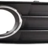 Grille de calandre droite pour AUDI A3 II ph.2 SPORTBACK 2008-2012 noire & chromée (S line), Neuve