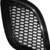 Grille de calandre droite pour FIAT 500 phase 1, 2007-2015, noire, (modèle Abarth), pare chocs avant