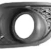 Grille de calandre gauche FORD FIESTA V phase 2 2005-2008 noire trou antibrouillard pare chocs avant