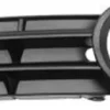 Grille de calandre gauche pour AUDI A3 II ph.1 SPORTBACK 2004-2008, noire, trou AB, pare chocs avant