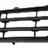 Grille de calandre gauche pour RENAULT MÉGANE II ph.2, 2006-2009 supérieure, noire, pare chocs avant