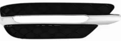 Grille de calandre gauche pour MERCEDES (W204) CLASSE C COUPE' depuis 2011, trou antibrouillard