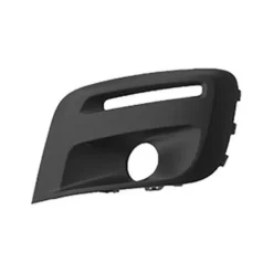 Grille de calandre gauche pour CITROËN BERLINGO II ph.3, 2015-2018, noire, trou feu antibrouillard