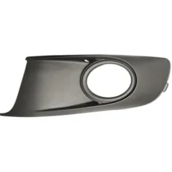 Grille de calandre gauche pour VOLKSWAGEN CADDY III ph.2, 2010-2015, noire, trou feu antibrouillard, Neuve