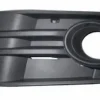 Grille de calandre gauche pour AUDI Q5 I ph. 1 2008-2012, trou antibrouillard, Noir Neuve
