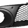 Grille de calandre gauche FIAT DOBLO I phase 2 2006-2010 noire trou antibrouillard, pare chocs avant