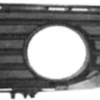 Grille de calandre gauche OPEL CORSA C phase 2, 2003-2006 noire trou antibrouillard pare chocs avant