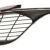 Grille de calandre gauche pour PEUGEOT 308 II phase 1, 2013-2017, noire & chromée, pare chocs avant